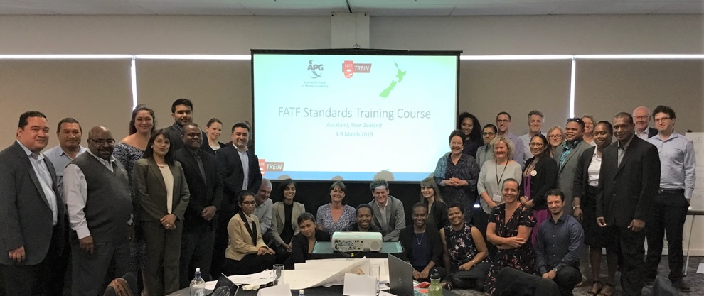 Regional Pacific FATF Standards Training Course, Auckland, New Zealand